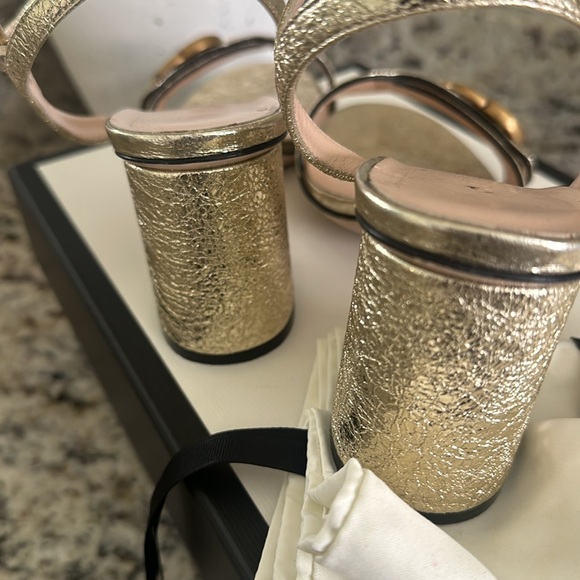 Gucci Slingback open toe block heels - Picture 5 of 7